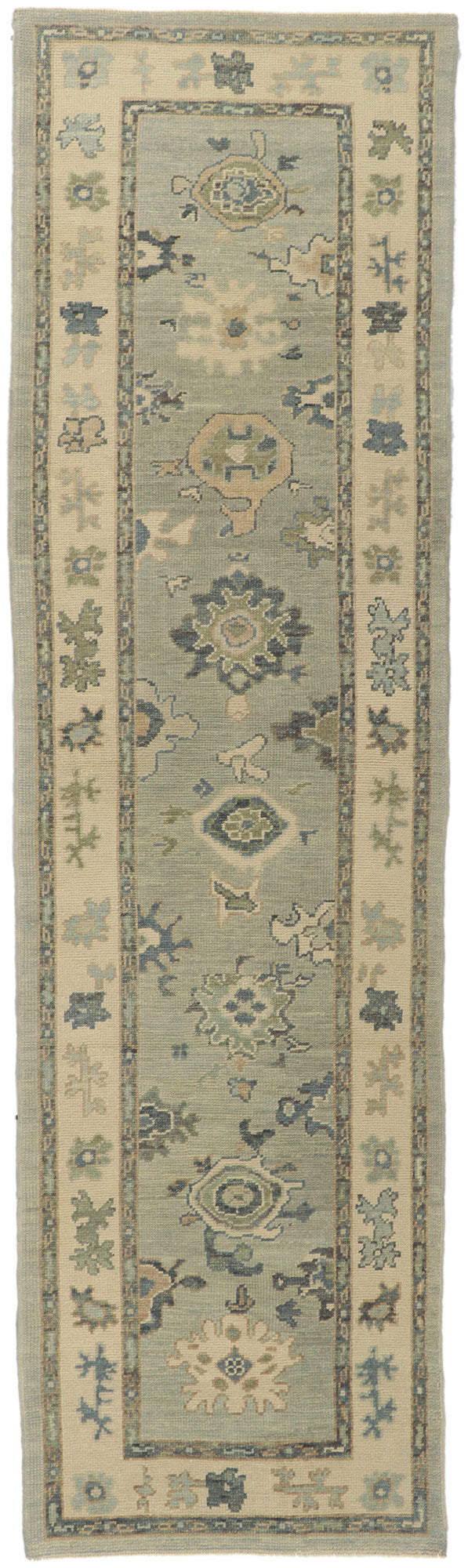 3 x 11 Turkish Oushak Runner 53788