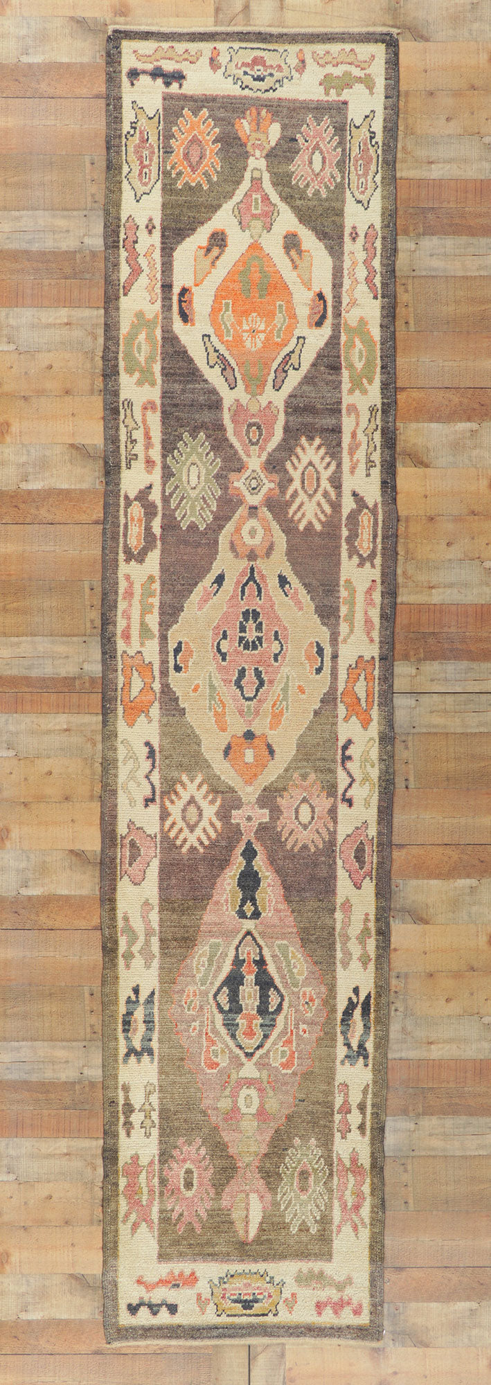 3 x 12 Turkish Oushak Runner 53793