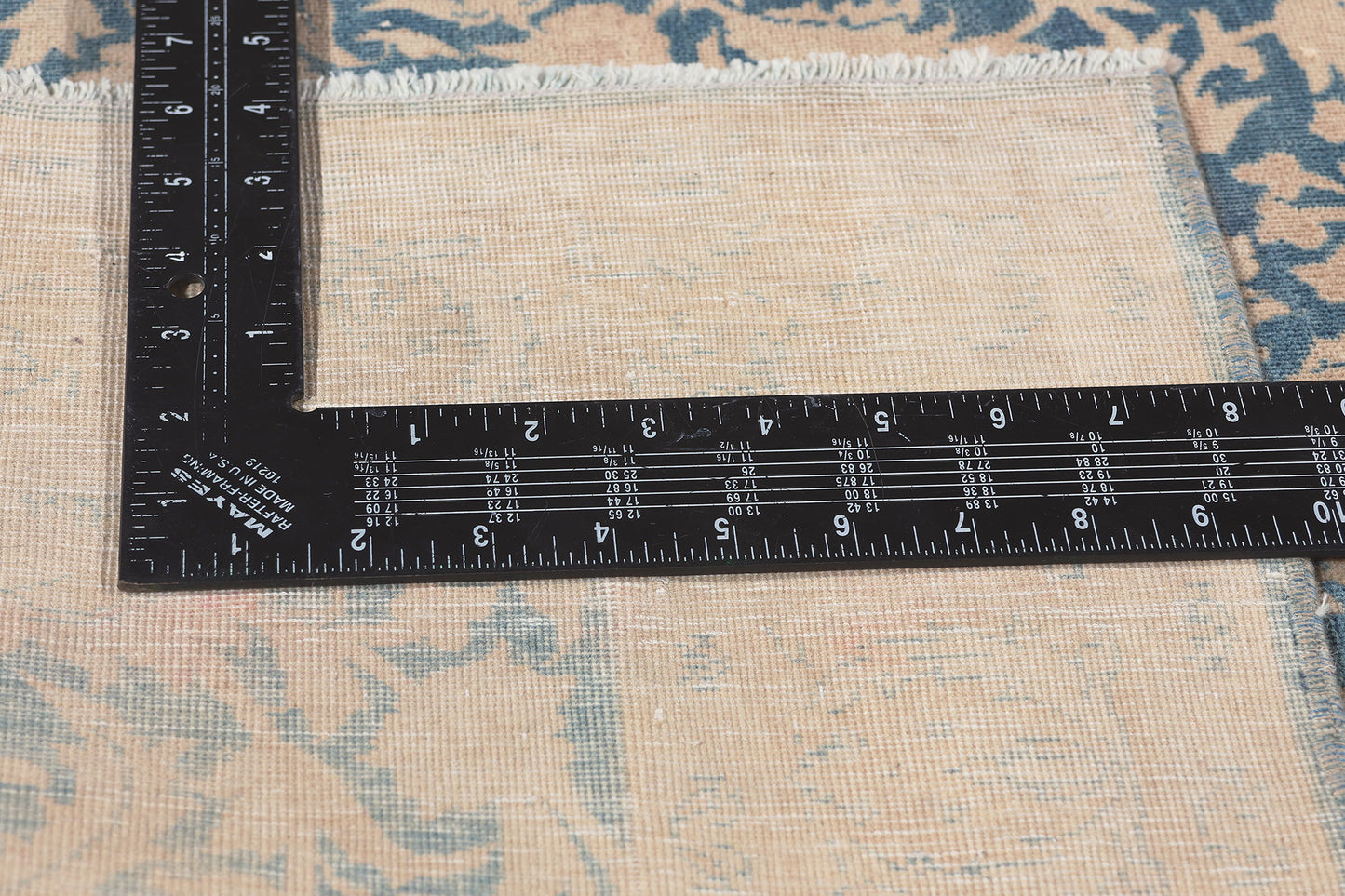 3 x 16 Antique Persian Kashan Rug 53866
