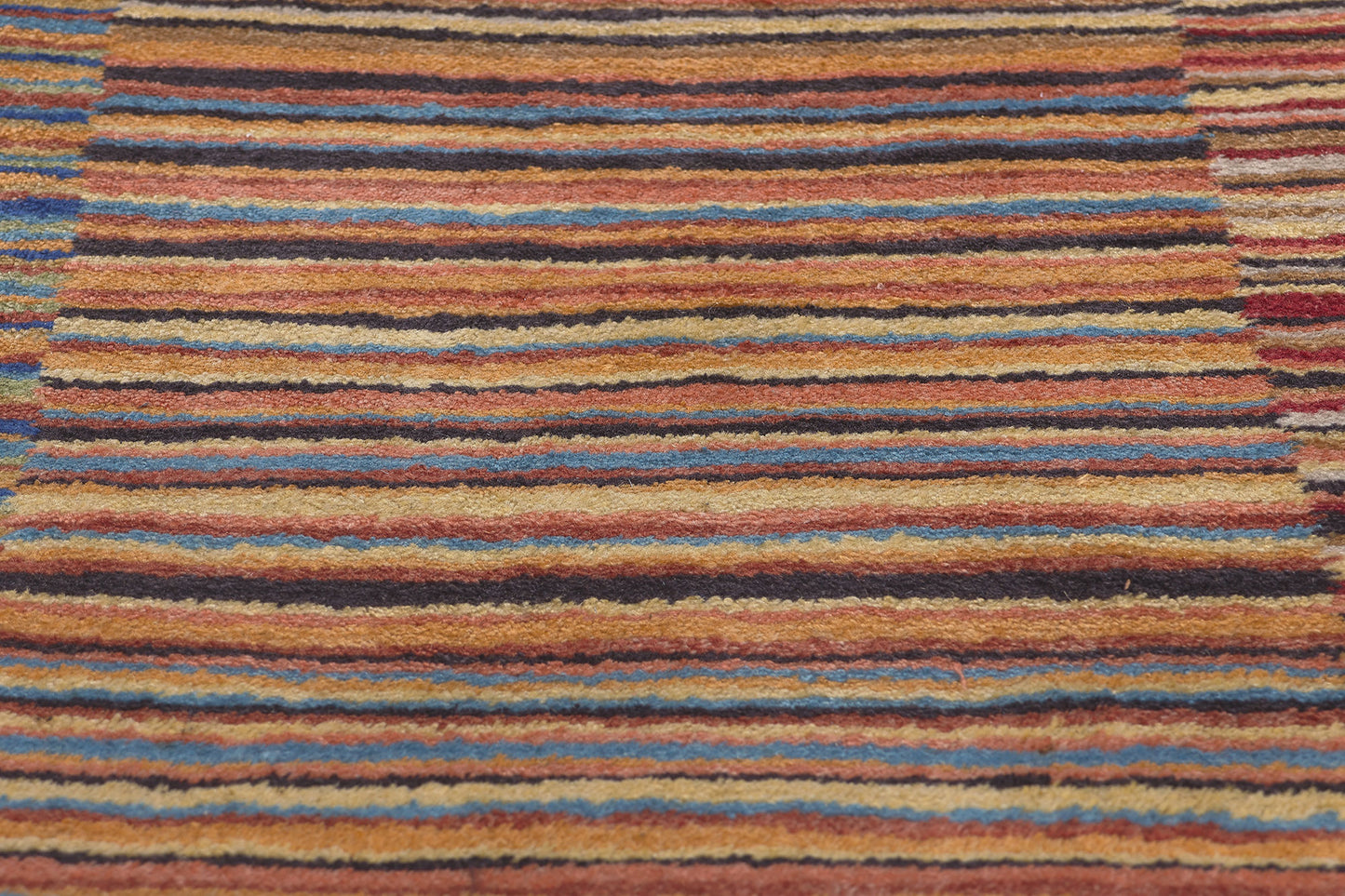 3 x 17 Colorful Striped Tibetan Runner 78534
