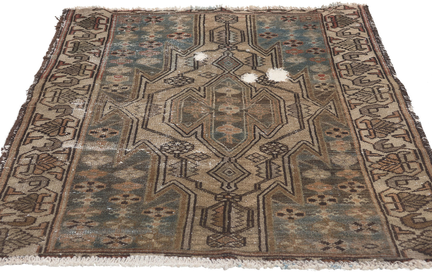 3 x 4 Antique Persian Hamadan Rug 78581