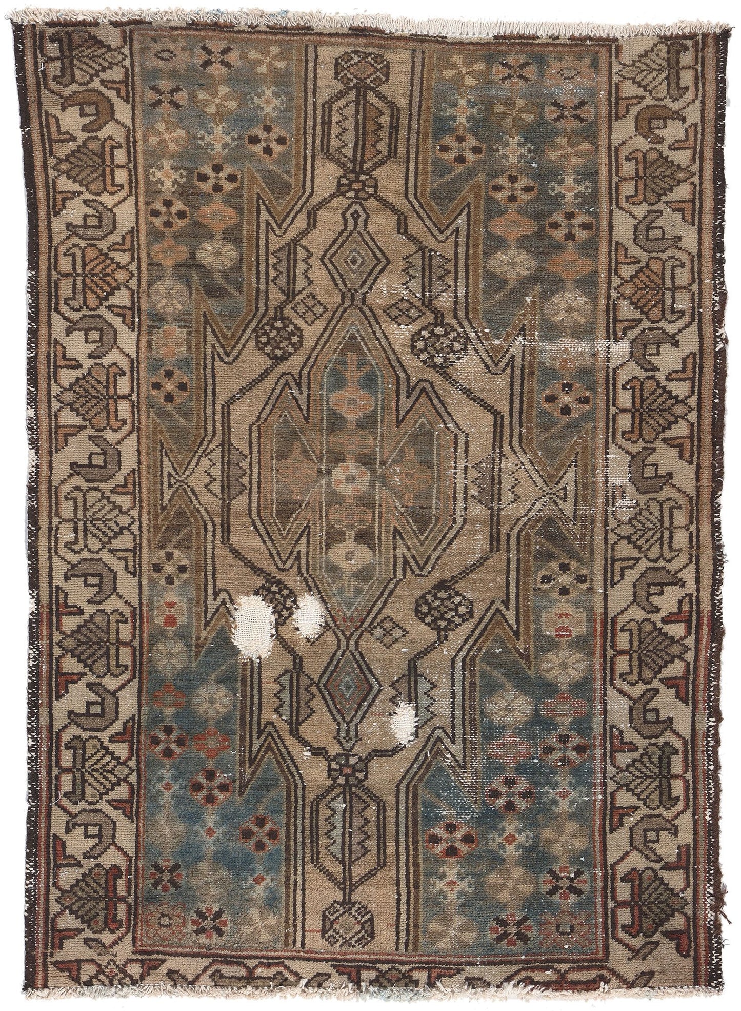 3 x 4 Antique Persian Hamadan Rug 78581