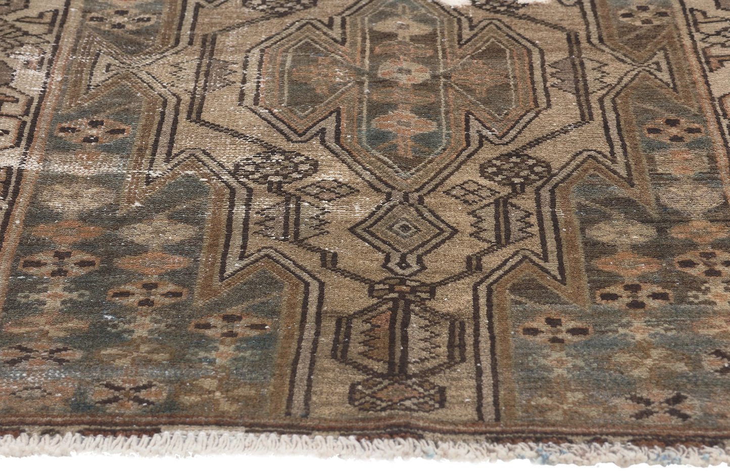 3 x 4 Antique Persian Hamadan Rug 78581