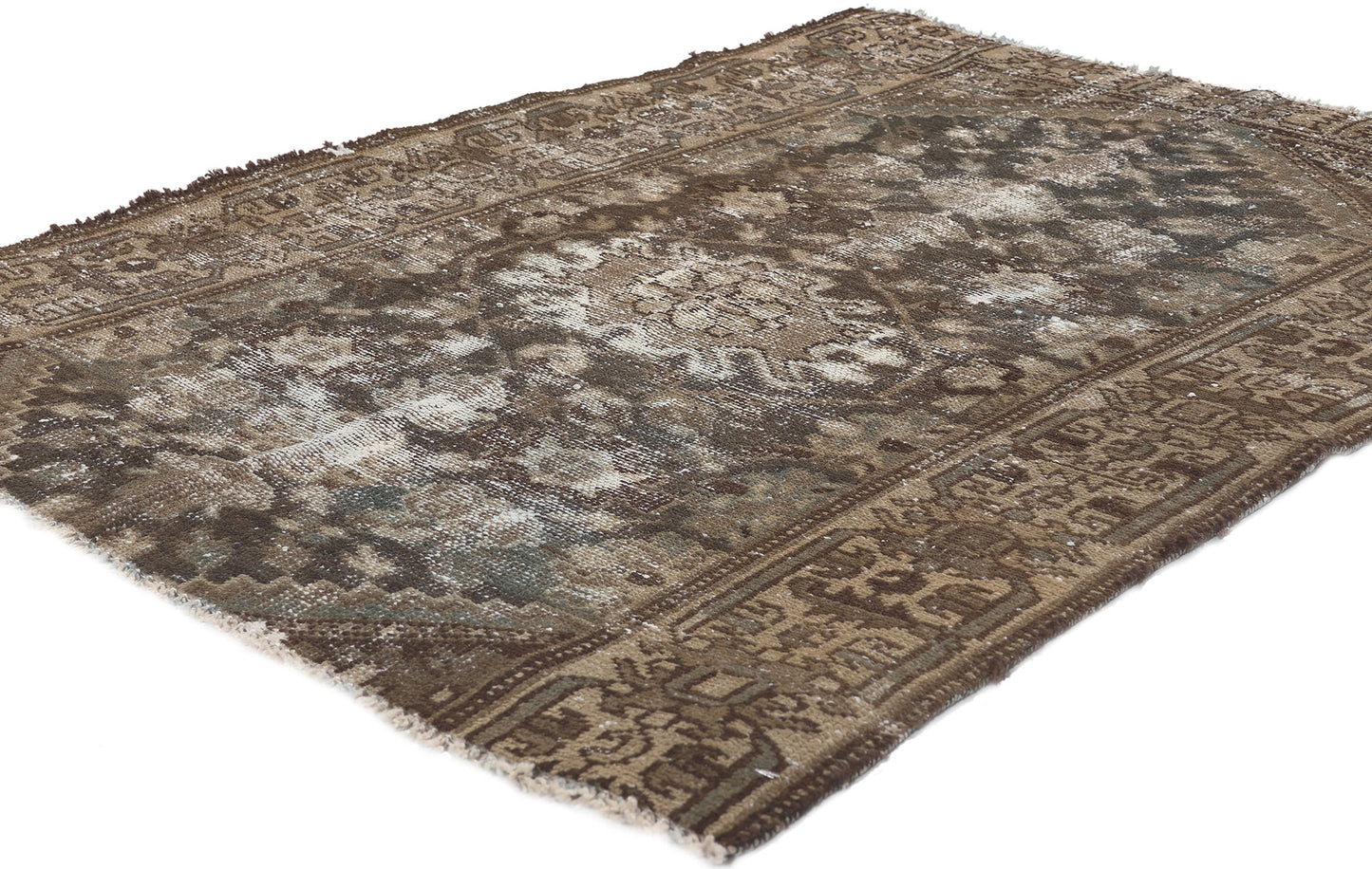 3 x 4 Antique Persian Hamadan Rug 78577