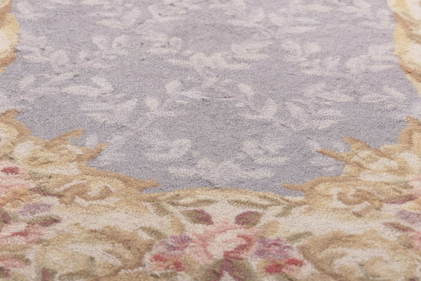 3 x 5 Vintage American Floral Hooked Rug 78552