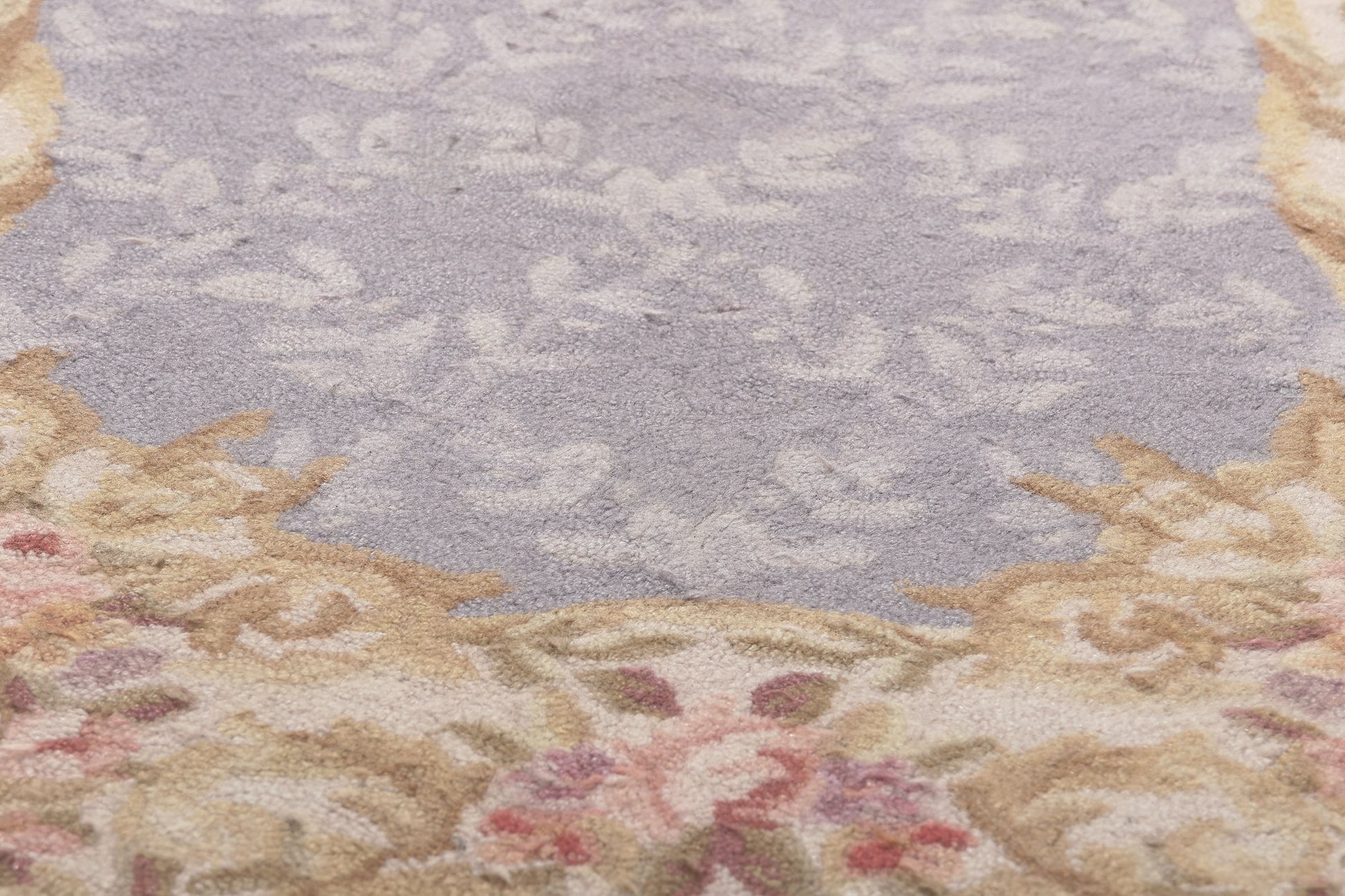 3 x 5 Vintage American Floral Hooked Rug 78552