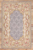 3 x 5 Vintage American Floral Hooked Rug 78552