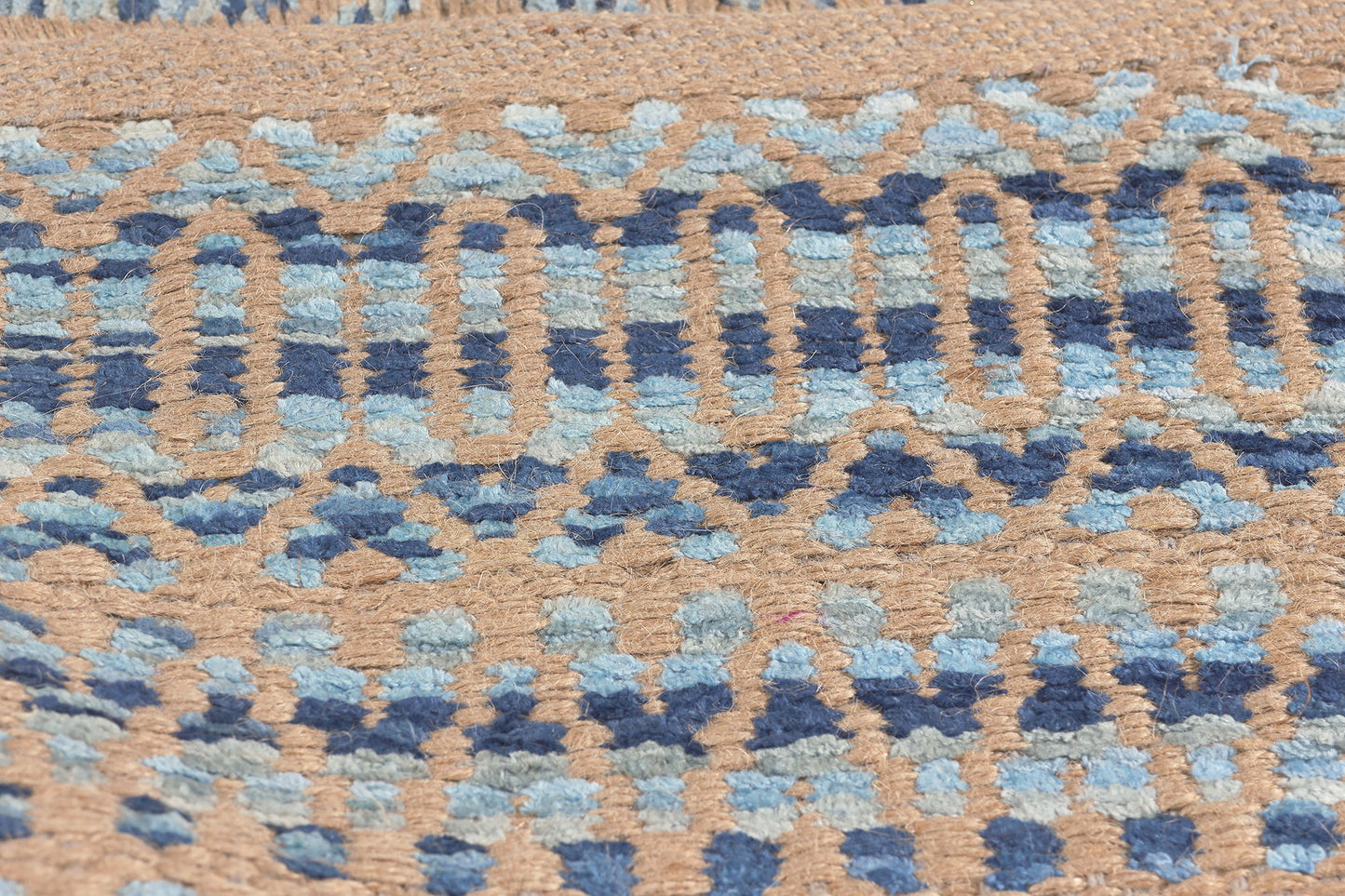 3 x 5 Handwoven Natural Fiber Jute Rug 78546