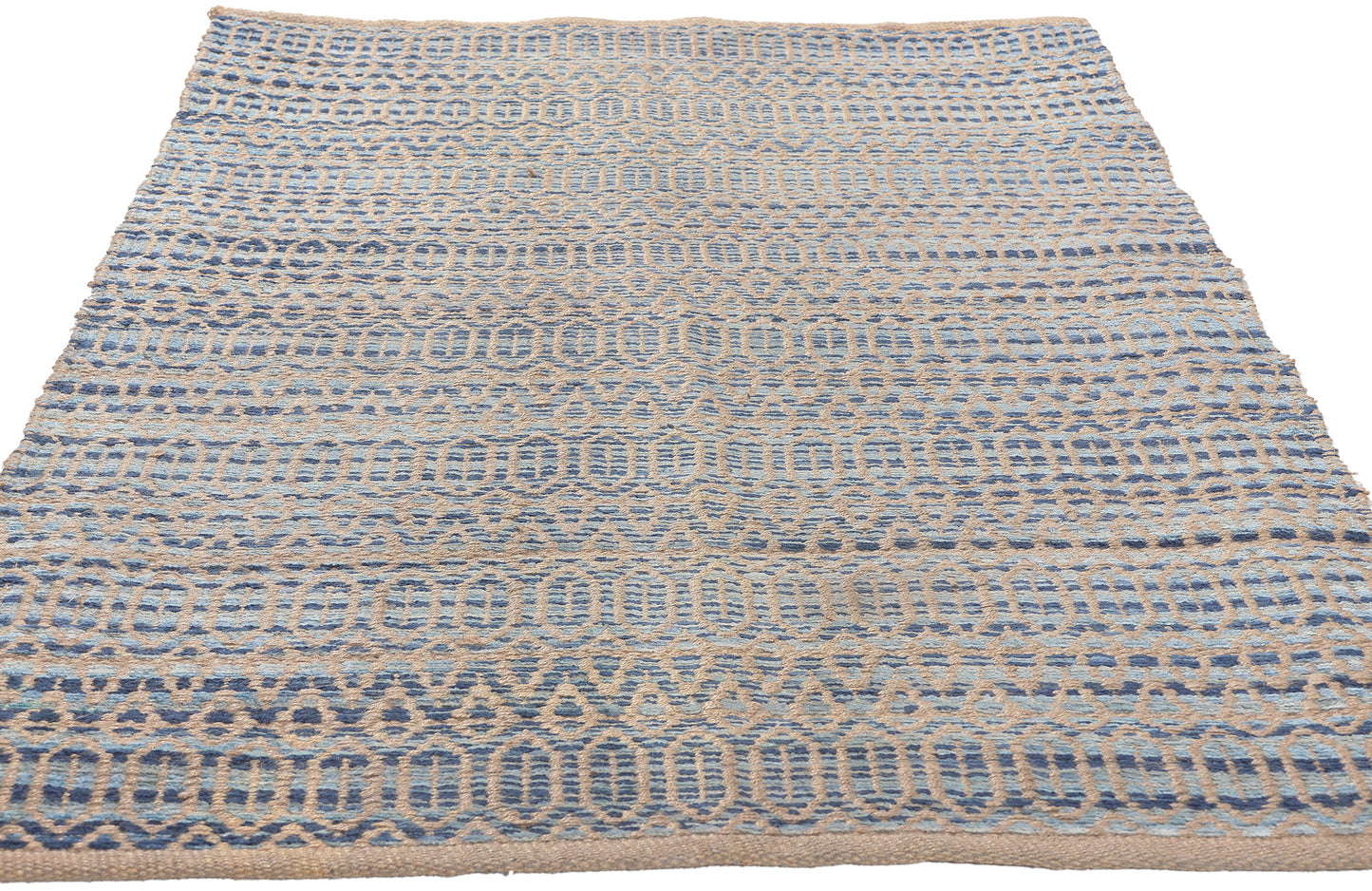 3 x 5 Handwoven Natural Fiber Jute Rug 78546