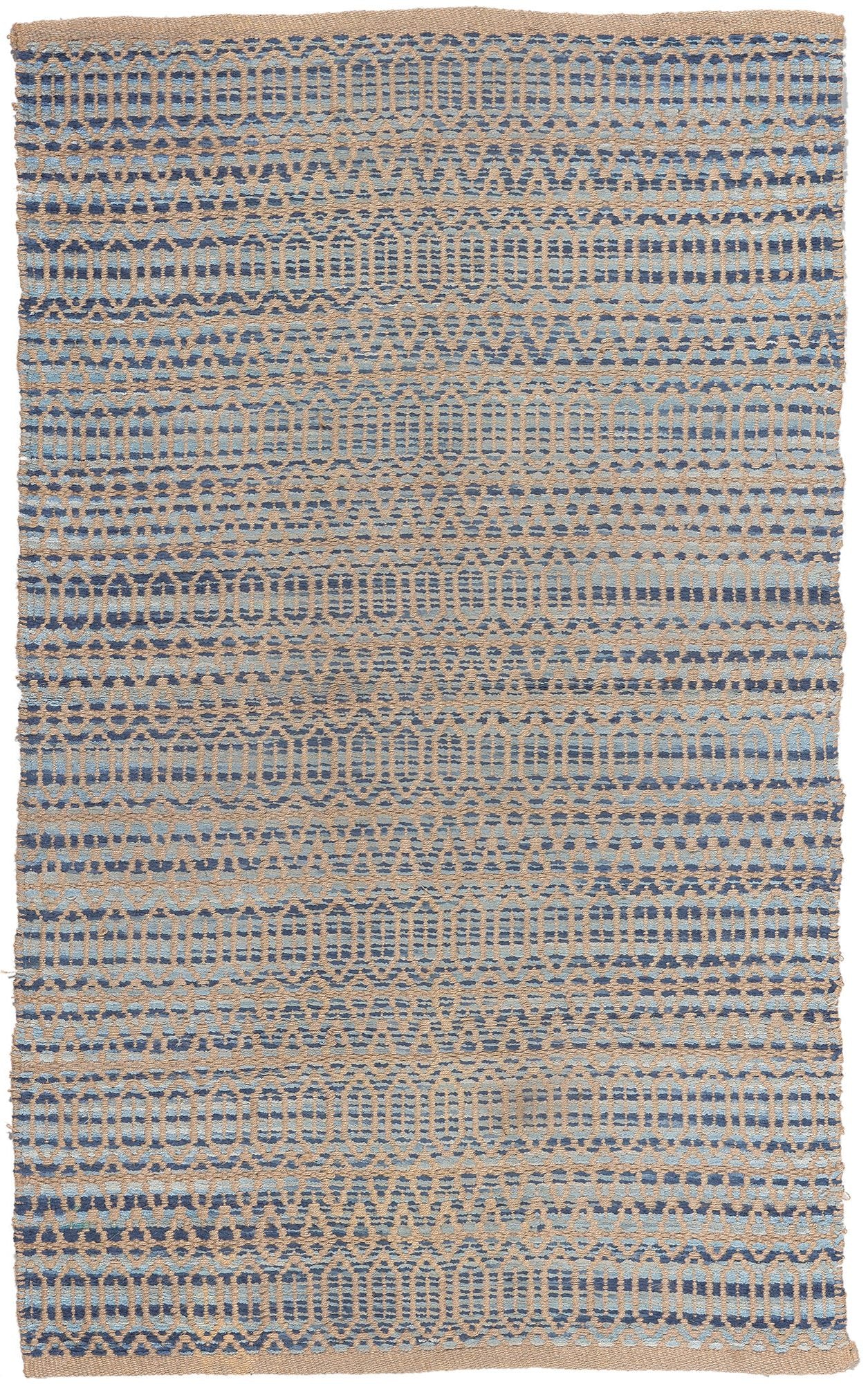 3 x 5 Handwoven Natural Fiber Jute Rug 78546