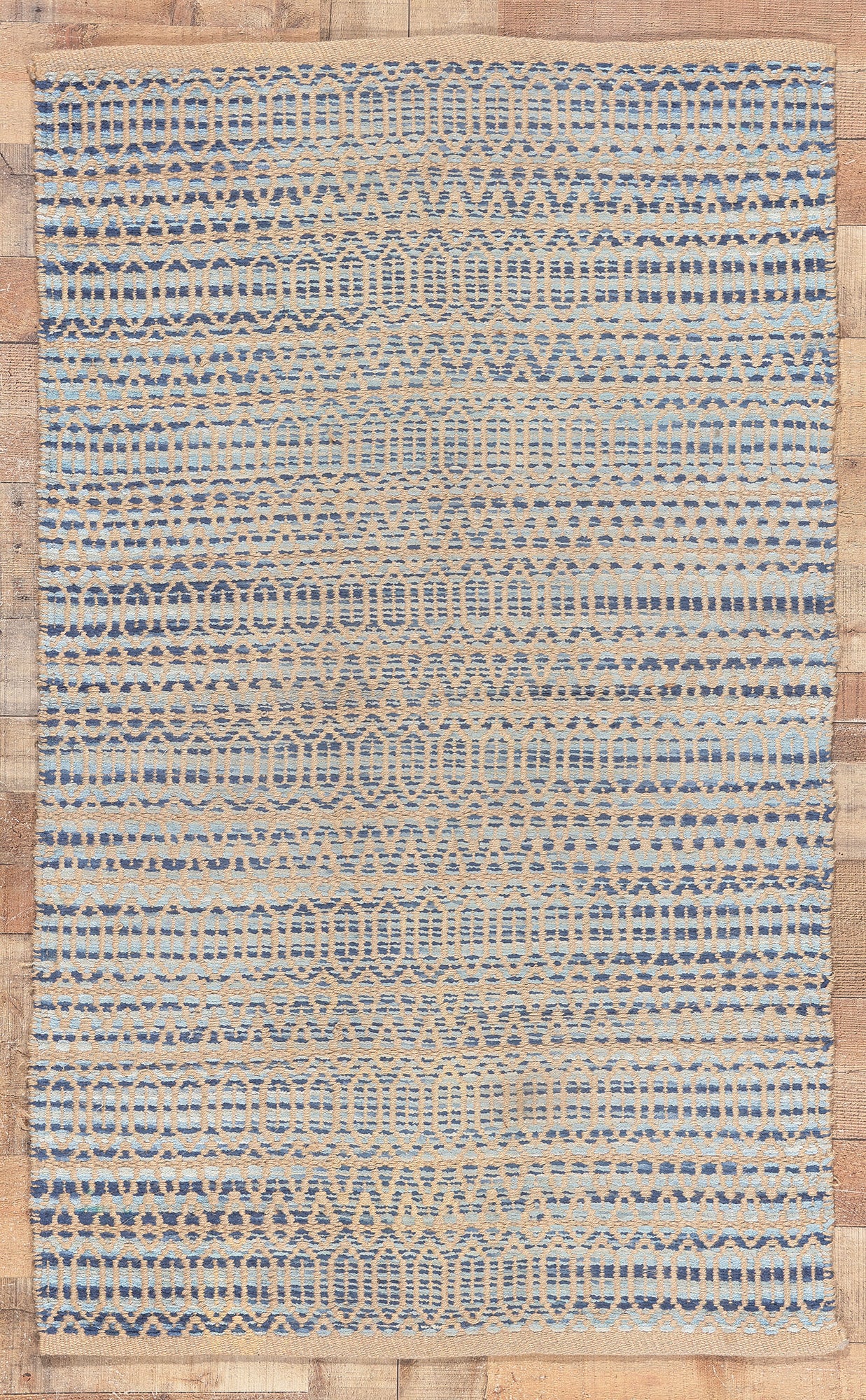 3 x 5 Handwoven Natural Fiber Jute Rug 78546