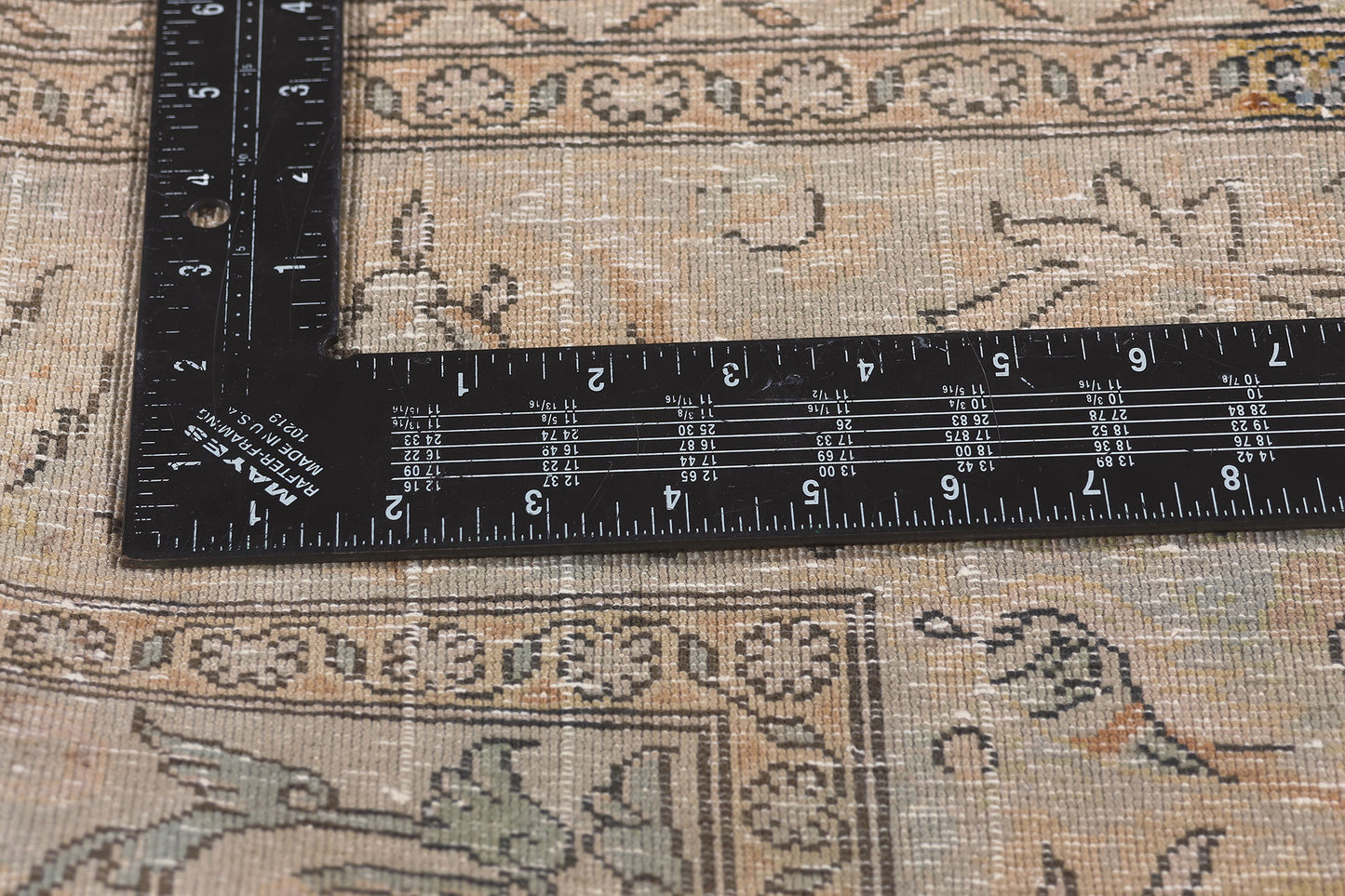 3 x 5 Vintage Persian Kashan Rug 78574