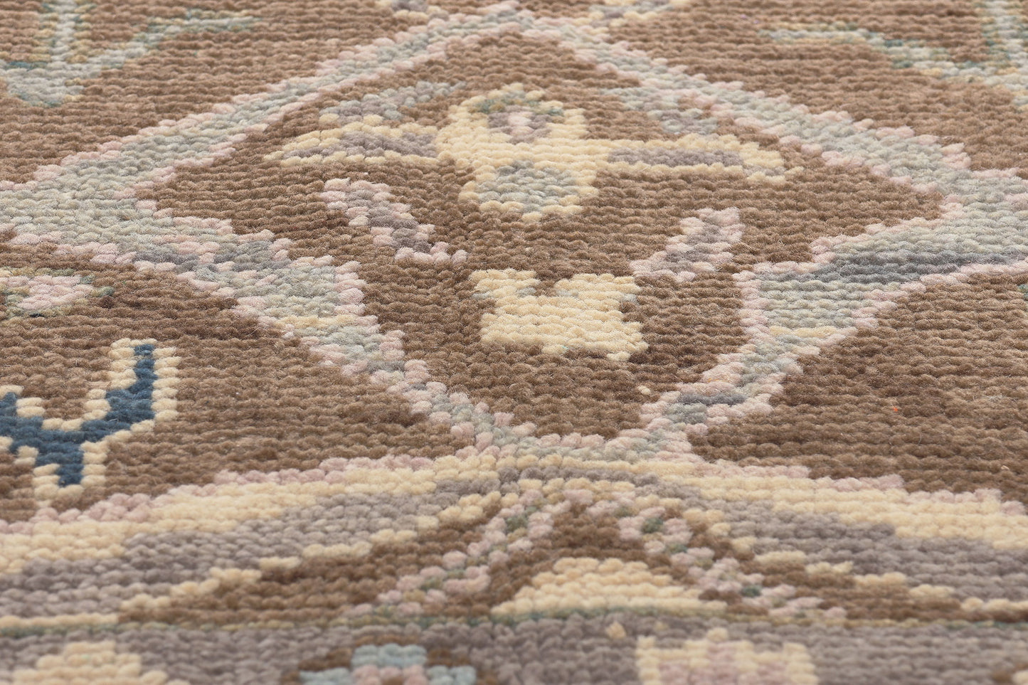 3 x 5 Modern Brown Oushak Rug 81002