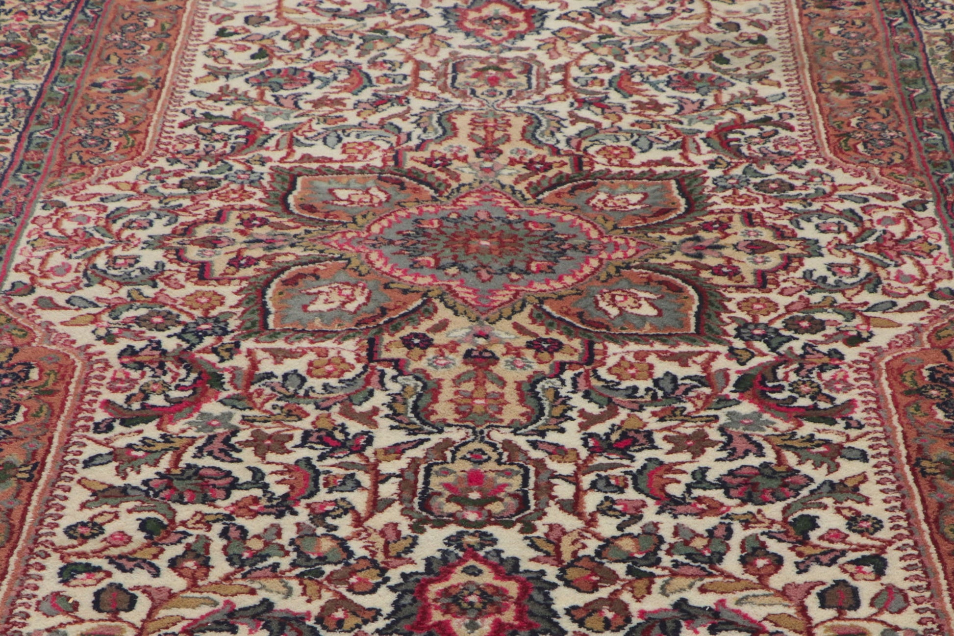 3 x 5 Vintage Chinese Kerman Rug 78300
