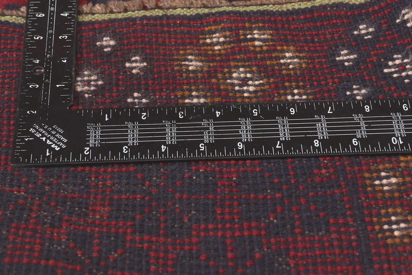 3 x 5 Vintage Afghan Baluch Rug 78631