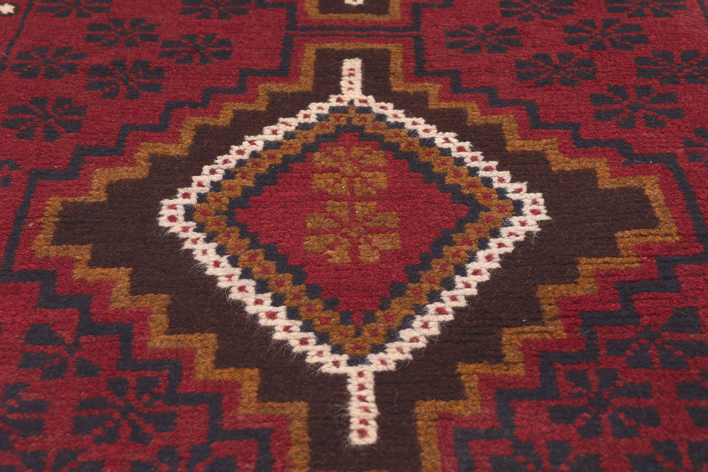 3 x 5 Vintage Afghan Baluch Rug 78631