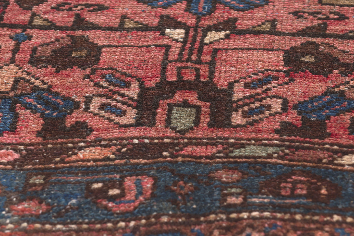 3 x 6 Antique Persian Hamadan Rug 61238
