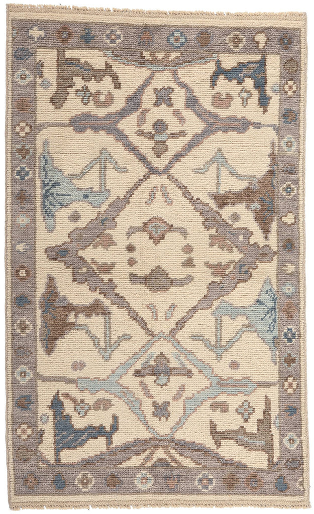 3 x 6 Modern Oushak Rug 80998
