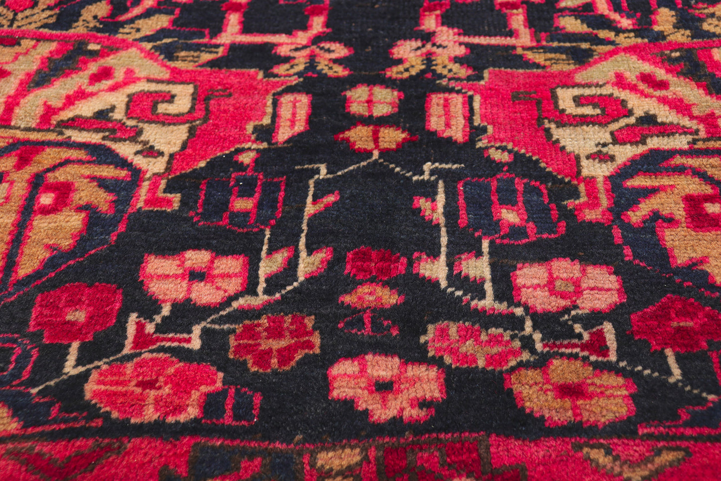 4 x 10 Antique Caucasian Karabagh Rug 61206