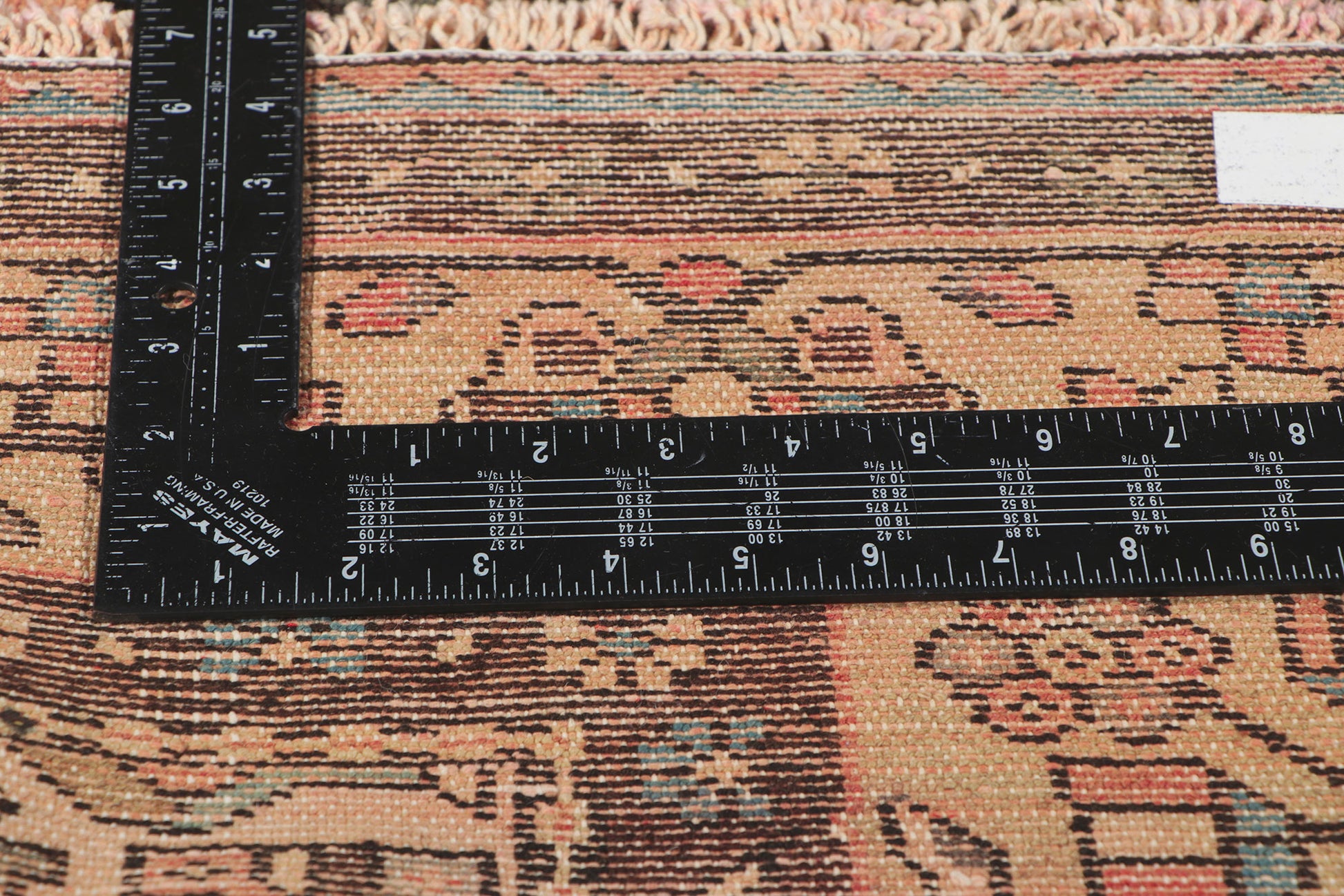 4 x 10 Vintage Persian Hamadan Rug 61153