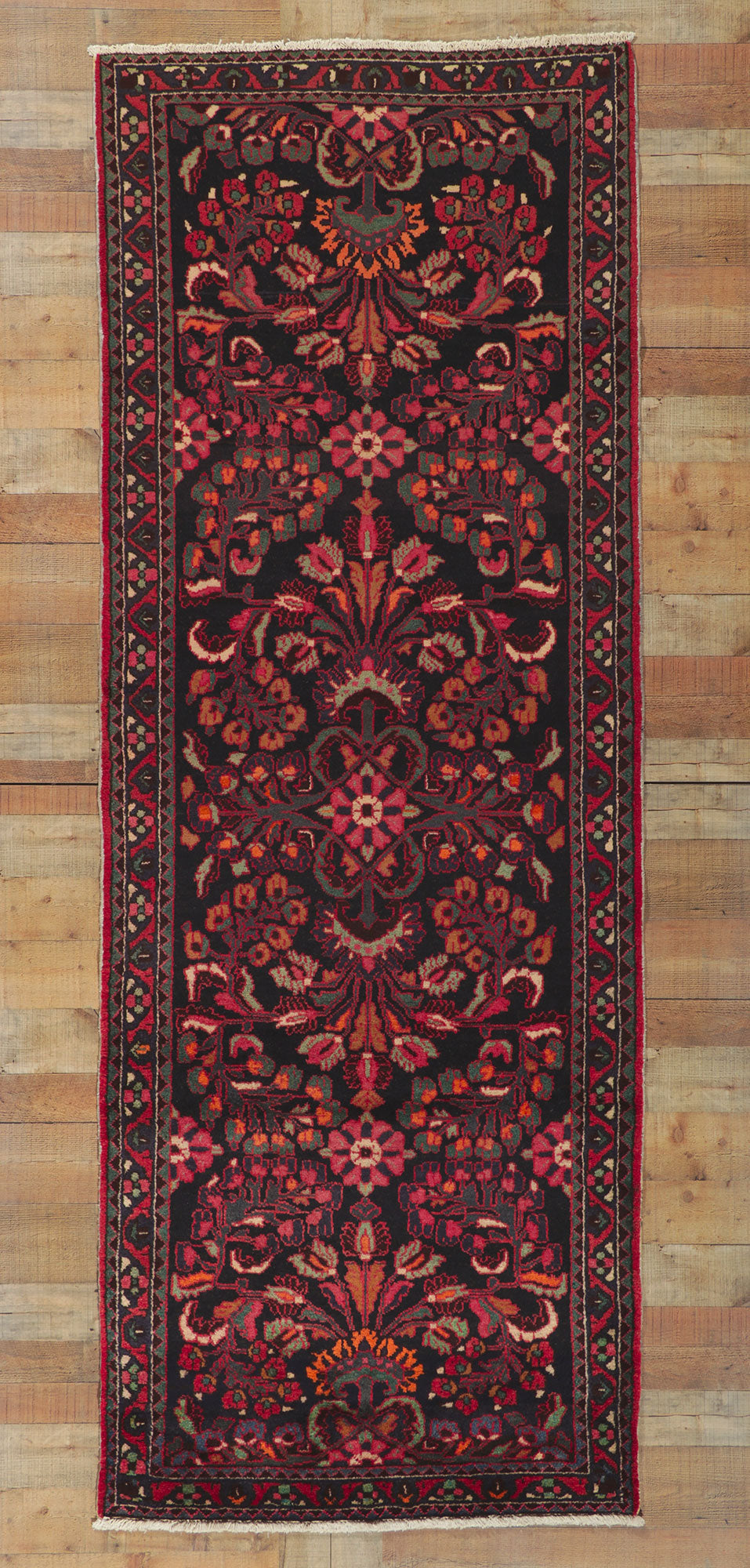 4 x 10 Vintage Persian Malayer Rug 61063