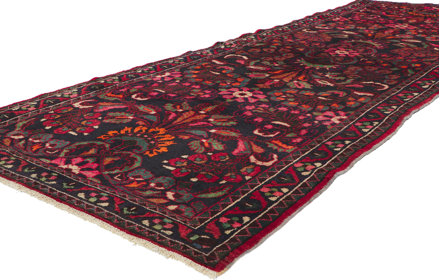 4 x 10 Vintage Persian Malayer Rug 61068