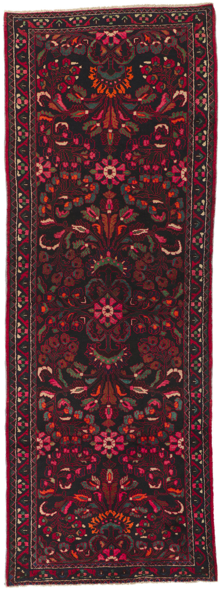 4 x 10 Vintage Persian Malayer Rug 61068