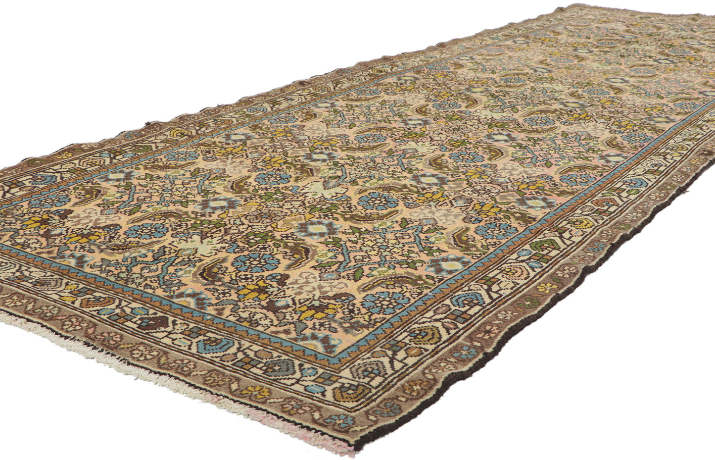 4 x 10 Vintage Persian Malayer Runner 61163