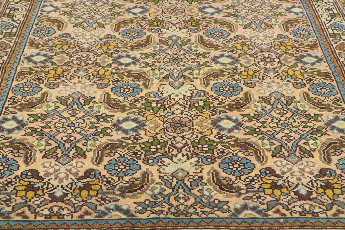 4 x 10 Vintage Persian Malayer Runner 61163