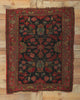 4 x 4 Antique Persian Serapi Rug 77597