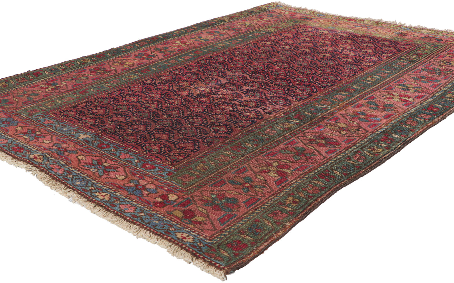 4 x 5 Antique Persian Malayer Rug 61113