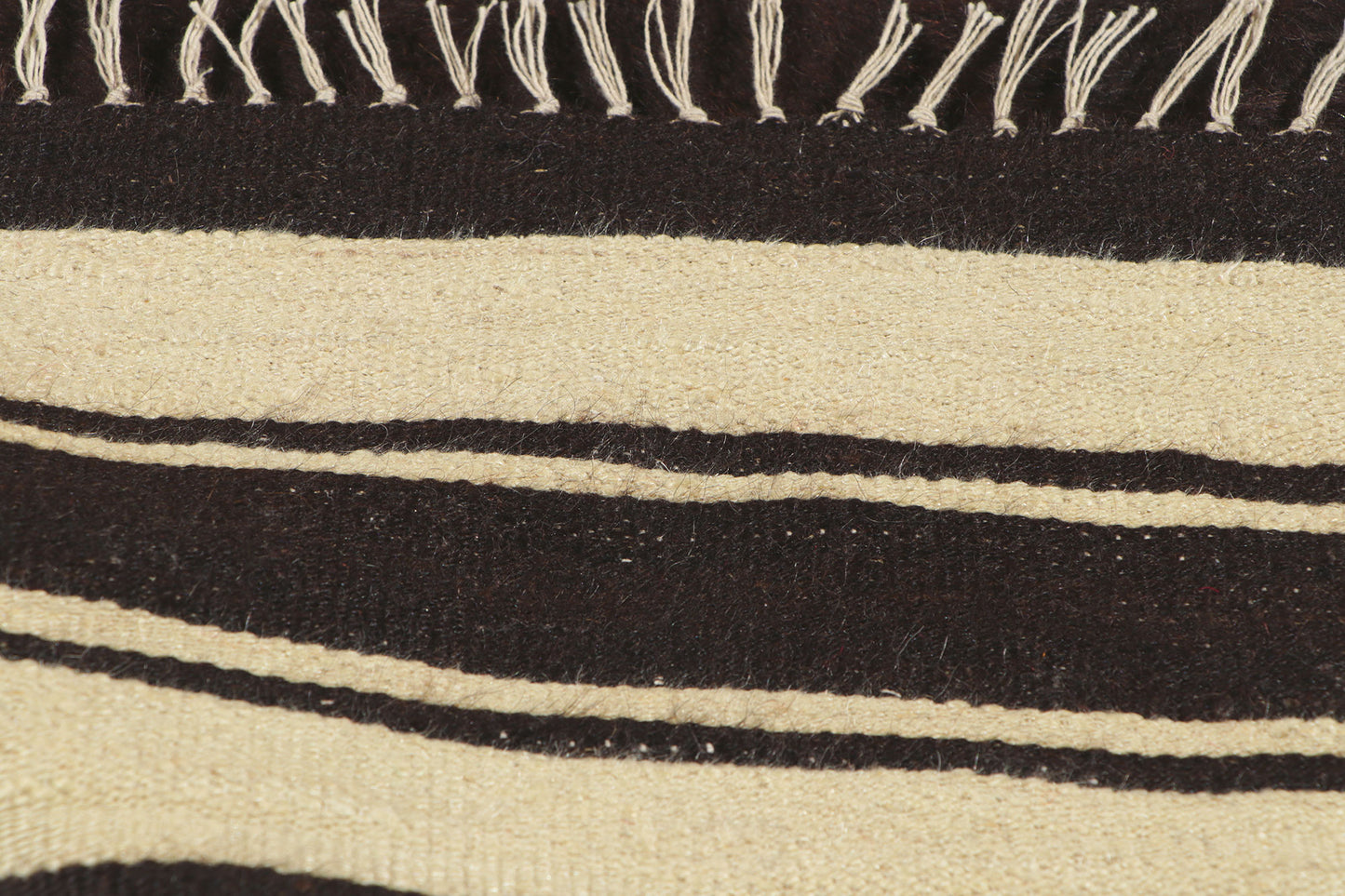 4 x 5 Turkish Angora Wool Kilim Rug 53838