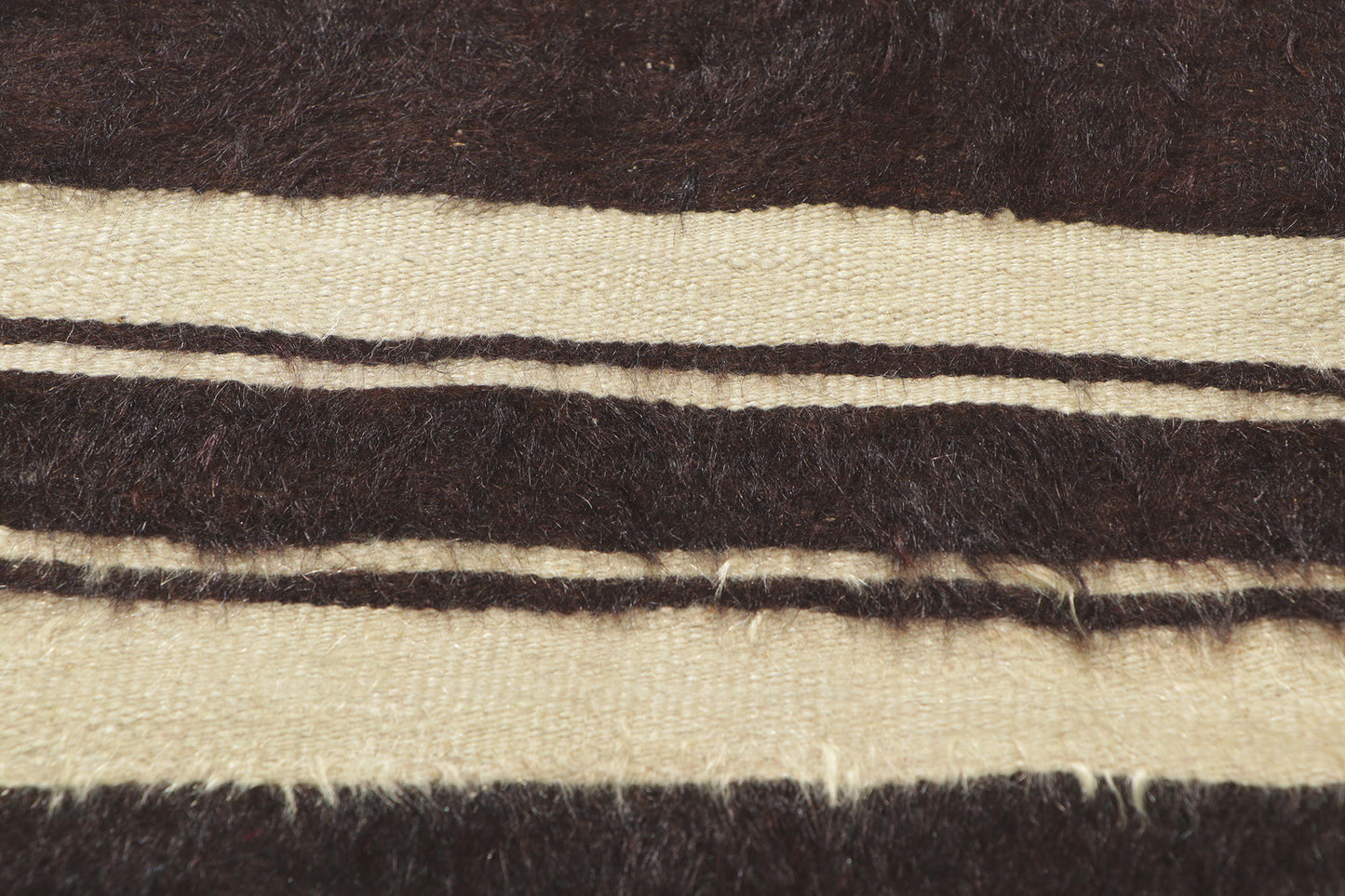 4 x 5 Turkish Angora Wool Kilim Rug 53838