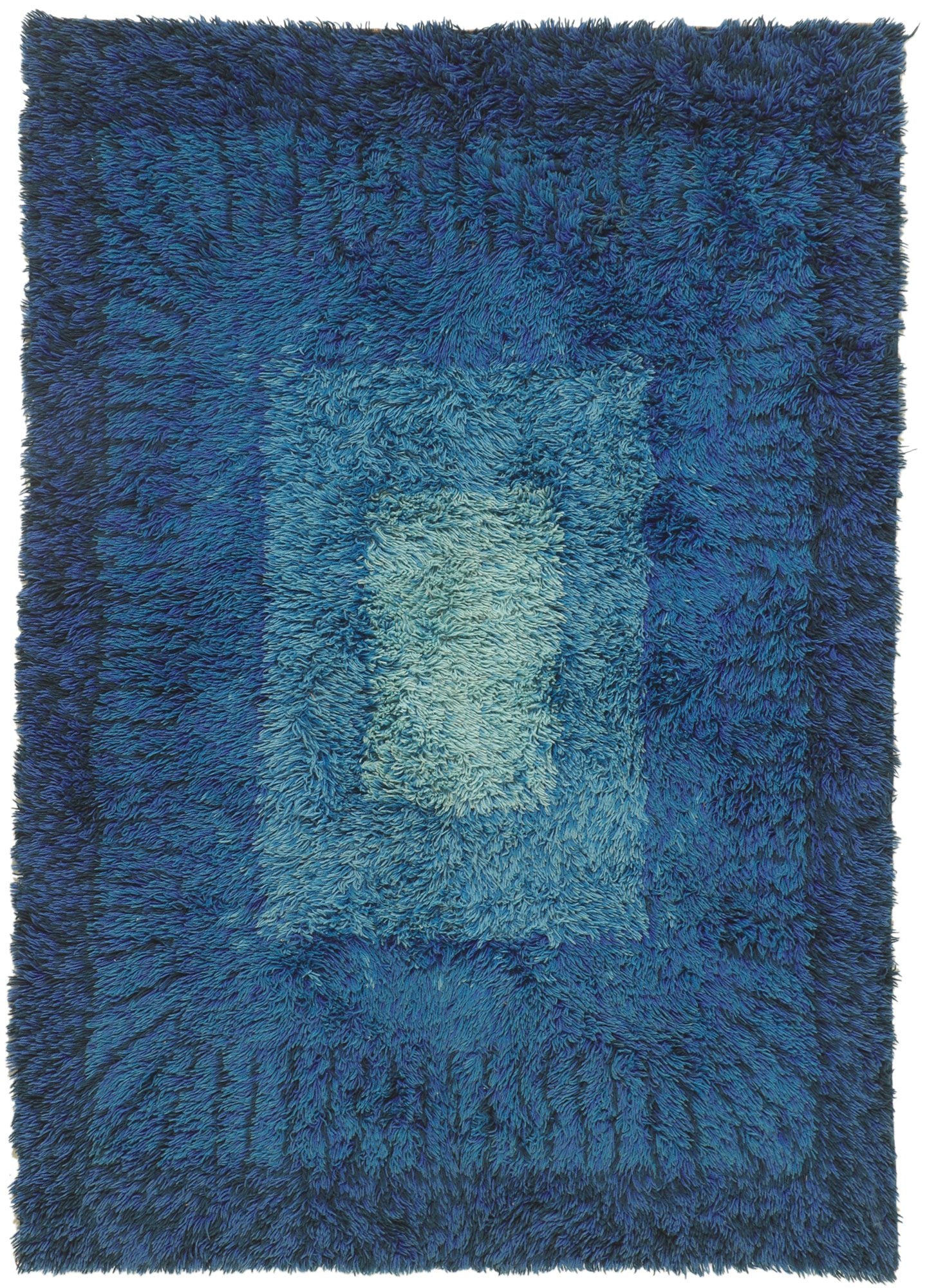 4 x 6 Vintage Swedish Rya Rug 78511