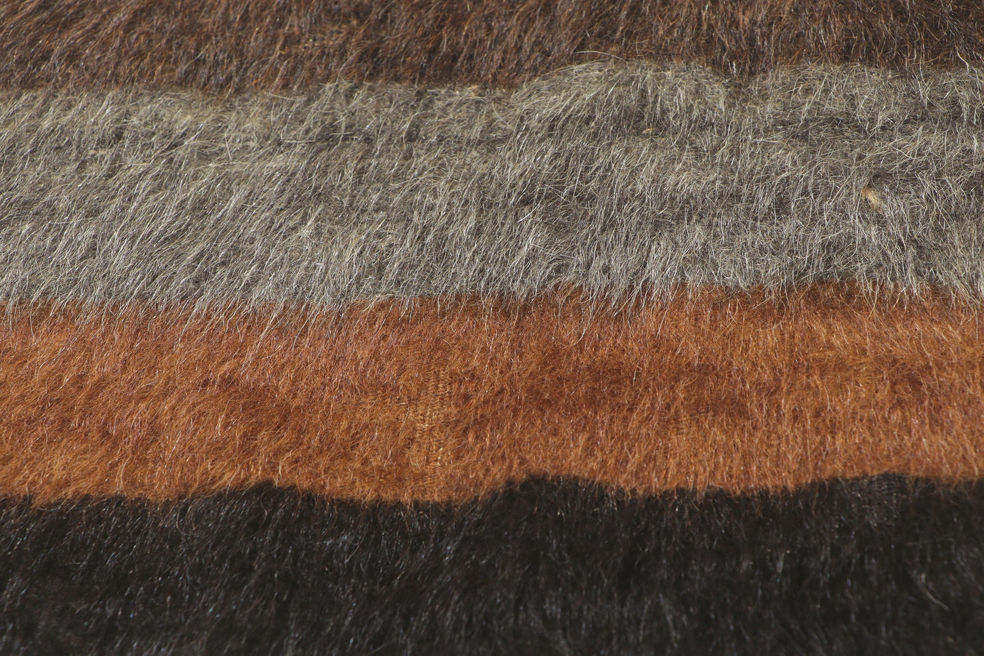 4 x 6 Turkish Angora Wool Kilim Rug 53856