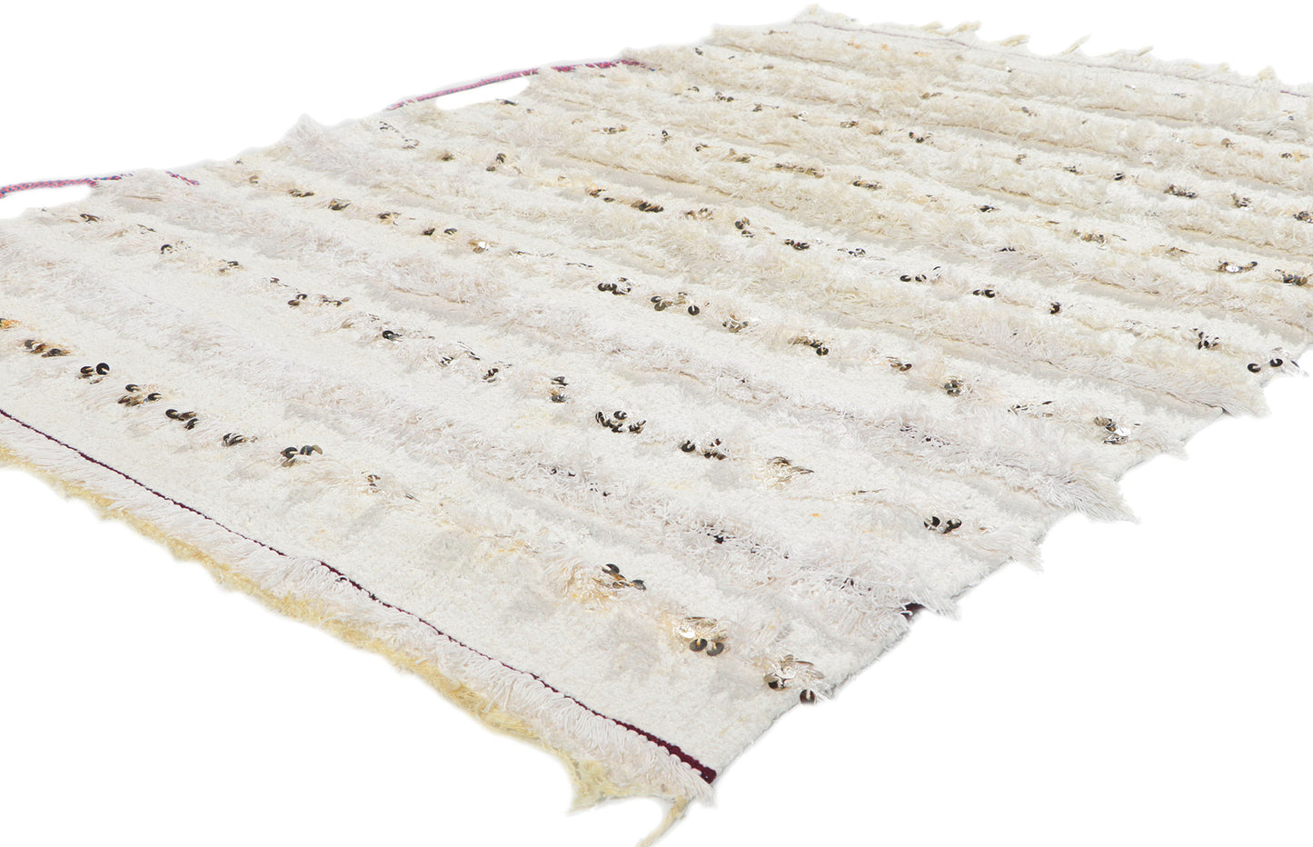 4 x 7 Vintage Moroccan Wedding Blanket 78403