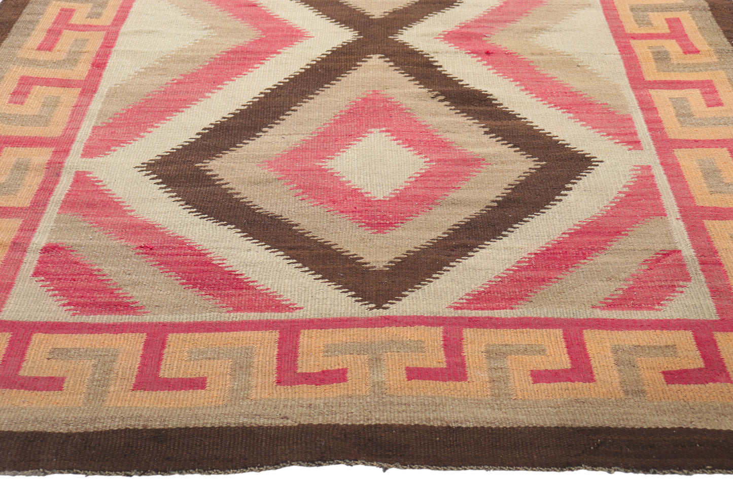 4 x 7 Vintage Eye Dazzler Navajo Rug 78430