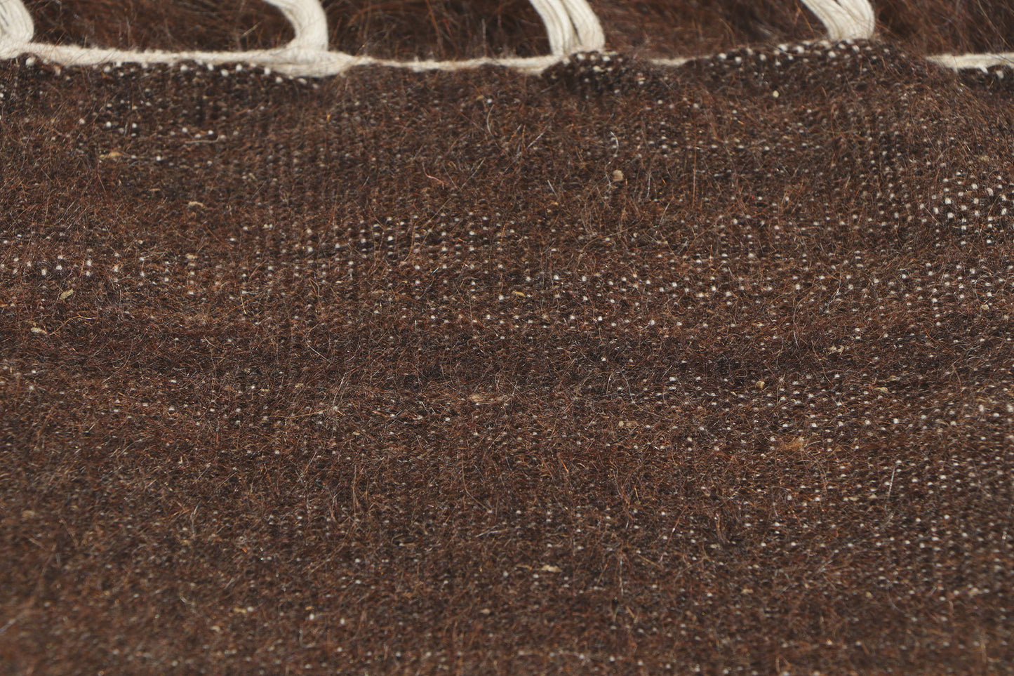 4 x 7 Turkish Angora Wool Kilim Rug 53839