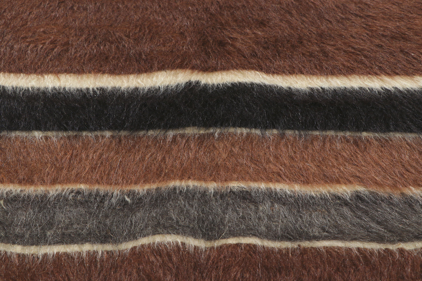 4 x 7 Turkish Angora Wool Kilim Rug 53858