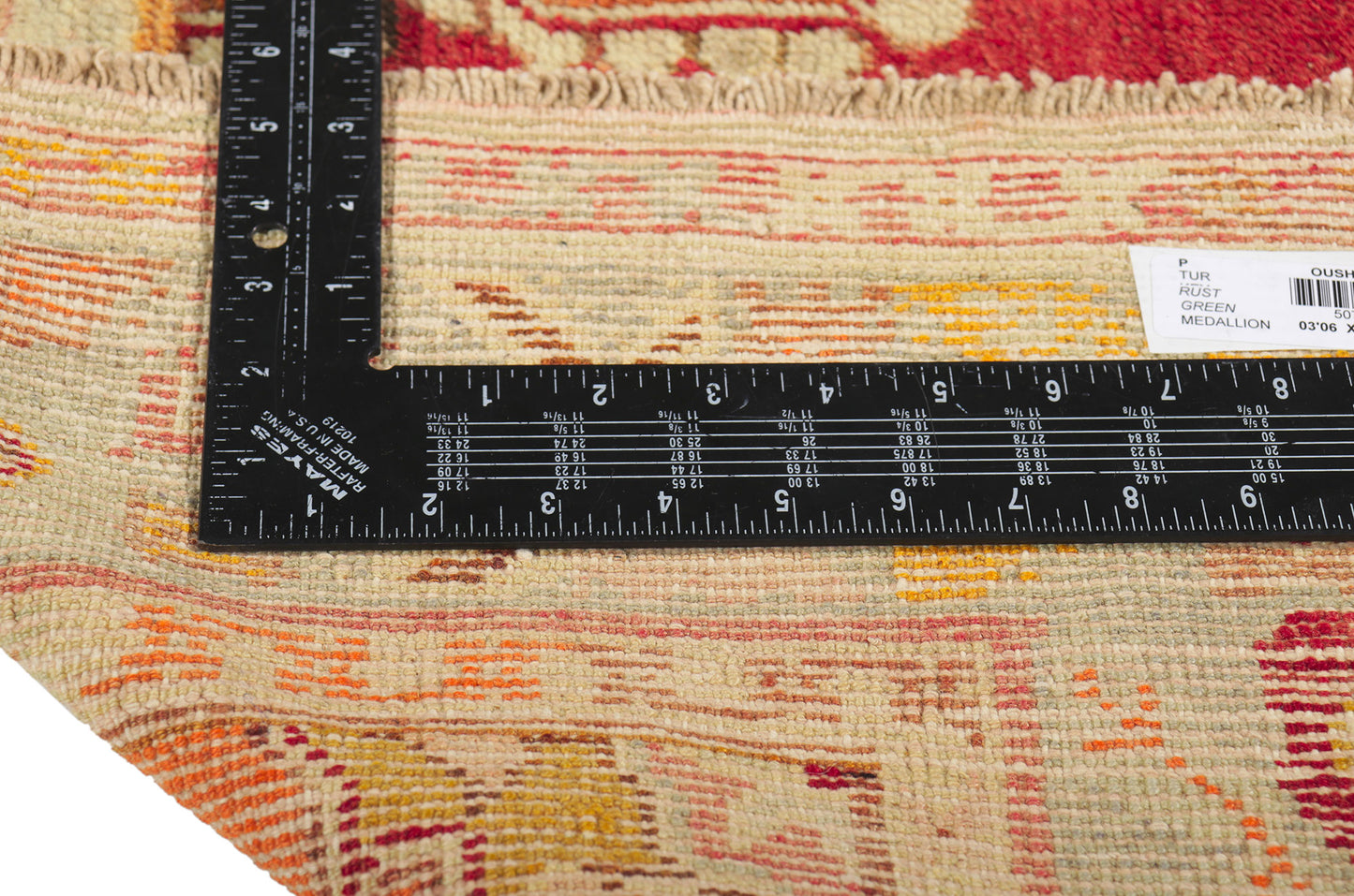 4 x 7 Vintage Turkish Oushak Rug 50760