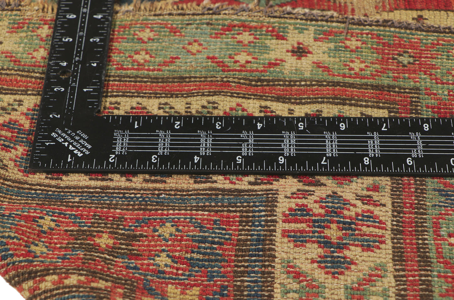 4 x 8 Antique Caucasian Kazak Runner 78312