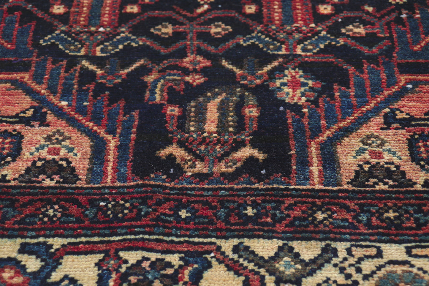 4 x 8 Antique Persian Hamadan Rug 61185