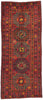 4 x 10 Vintage Kazak Afghan Rug 61235