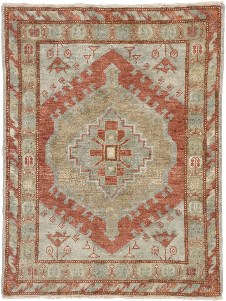 4 x 5 Turkish Oushak Rug 53384