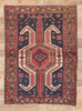 4 x 5 Antique Persian Karaja Heriz Rug 61242