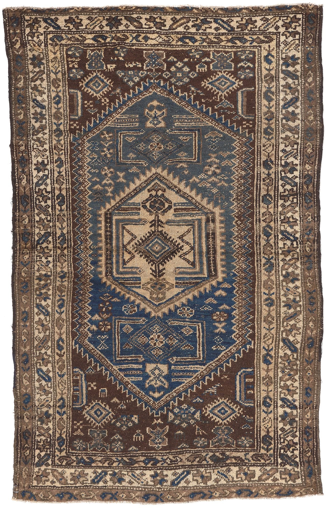 4 x 6 Antique Persian Malayer Rug 61231