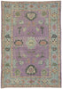 4 x 6 Colorful Turkish Oushak Rug 53380