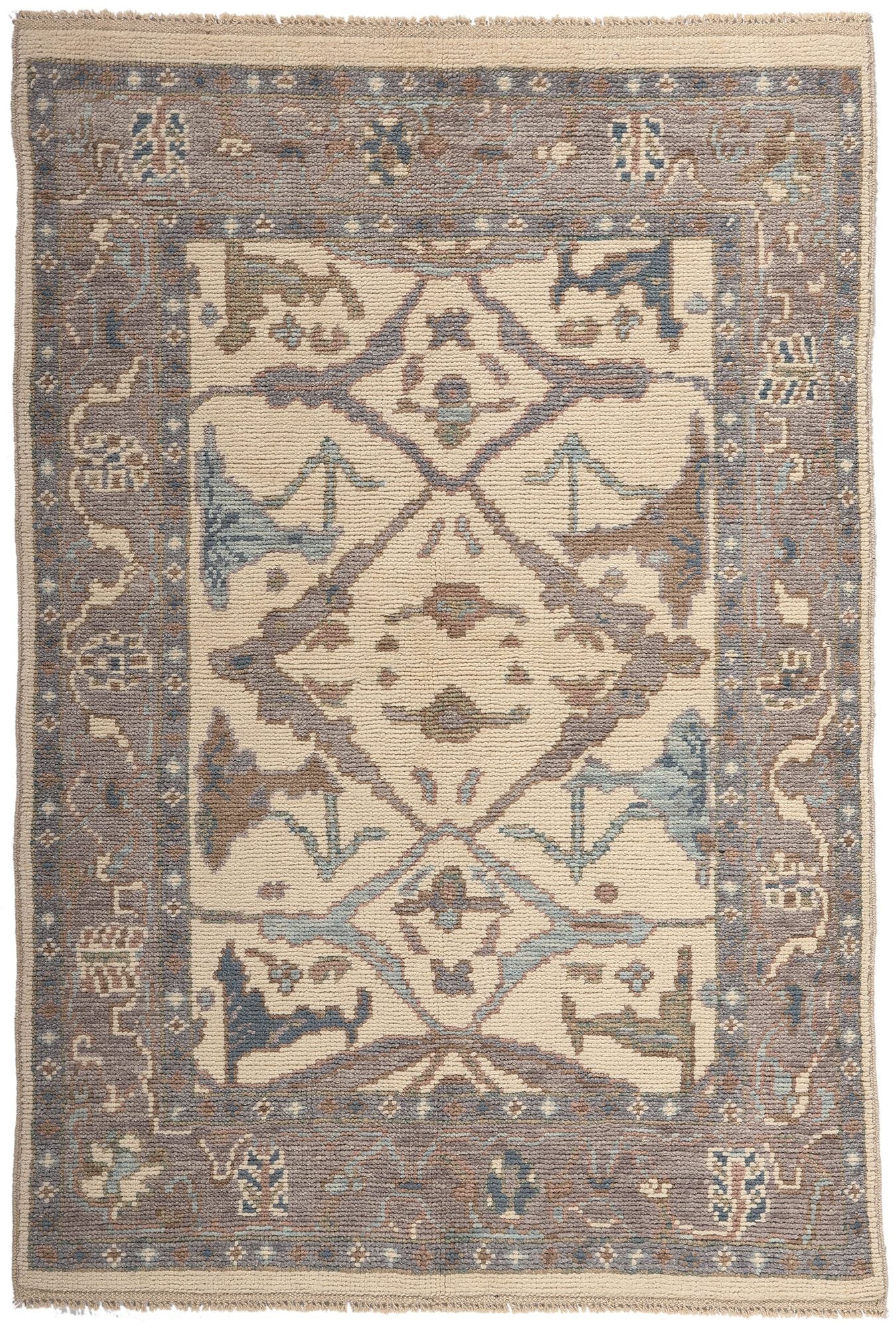 4 x 6 Modern Oushak Rug 80997