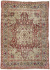 4 x 6 Antique Persian Kerman Rug 77608