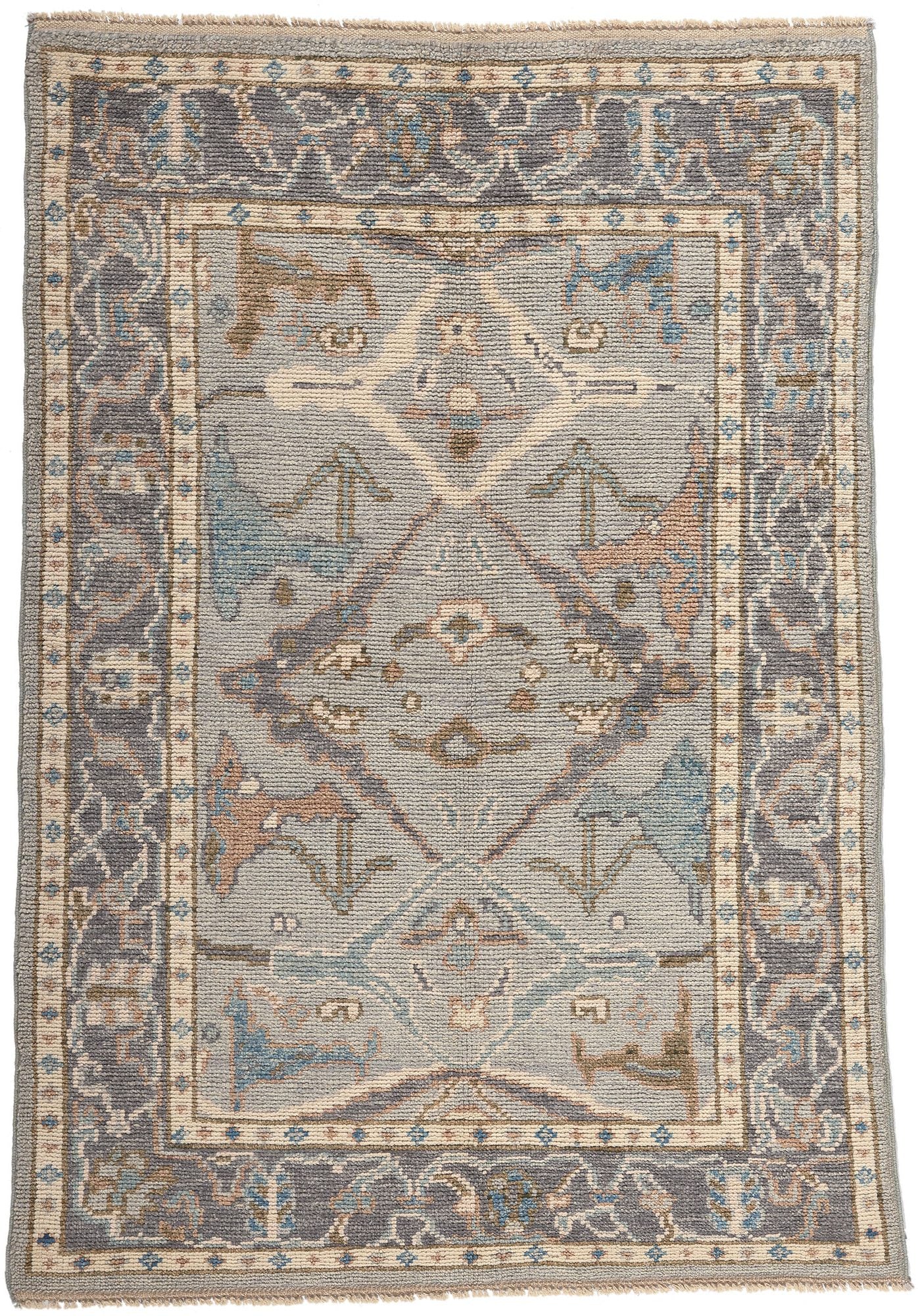 4 x 6 Modern Oushak Rug 80999